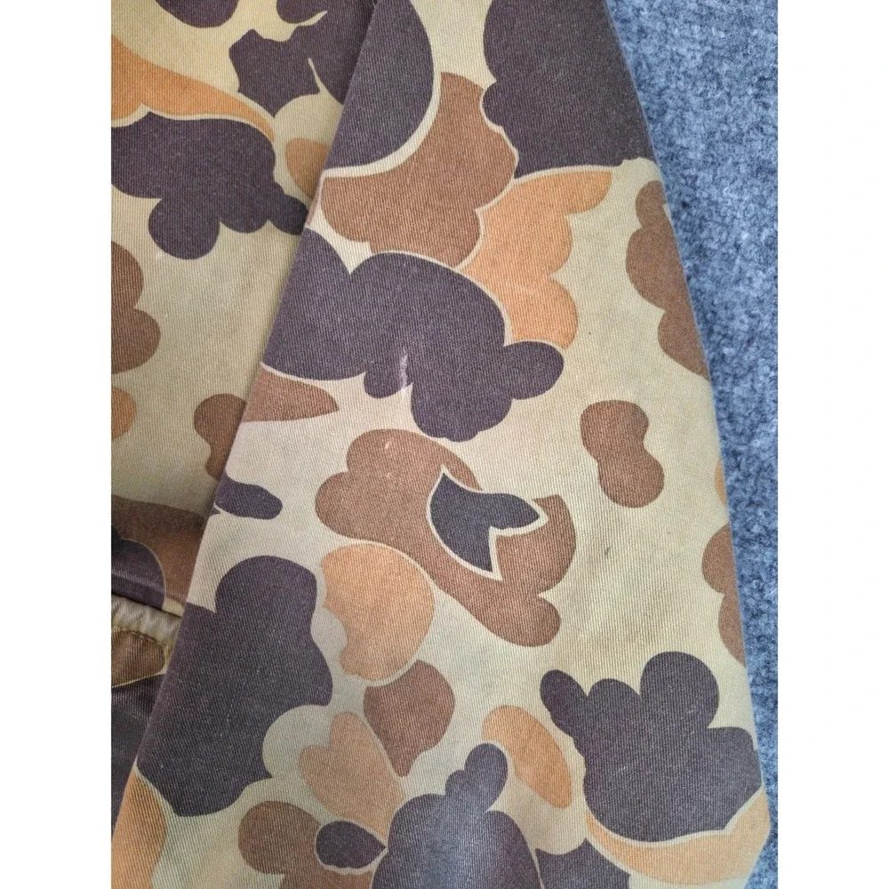 Vintage Columbia Jacket Mens L Brown Duck Camo waterproof thinsulate Made in USA